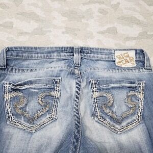 Big Star Jeans Womens 32 Blue Maddie Bootcut Denim Medium Wash Western